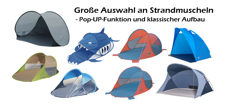 Pop-Up-Strandmuscheln